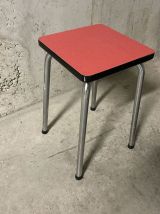 Tabouret en formica années 70
