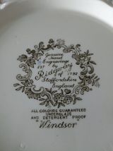 Style anglais Ridgway Staffordshire England Grande Soupière