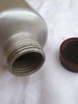 bouteille vintage  en aluminium 