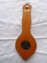 baromètre, thermomètreen bois , vintage