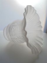 Tulipe en verre satiné