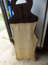 Fontaine en Etain sur socle bois