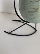 Globe vintage 1960 terrestre Girard Barrère - 23 cm