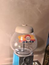 Distributeur a bonbon chewing gum, bonbonniere en fonte et v