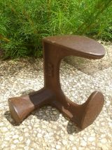 enclume cordonnier  en fonte , vintage