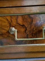 Commode louis XVI acajou plateau marbre