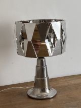 Lampe space age. 1970. Inox Chromé.
