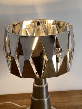 Lampe space age. 1970. Inox Chromé.