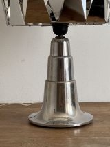 Lampe space age. 1970. Inox Chromé.