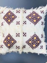 Petit coussin laine Berbère Maroc