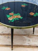 table basse ronde tripode