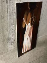 Huile sur toile « Femme africaine »