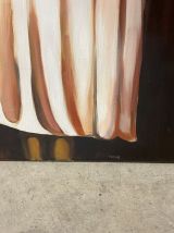 Huile sur toile « Femme africaine »