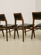 Set de 4 chaises de salle à manger Foster McDavid année 70. 