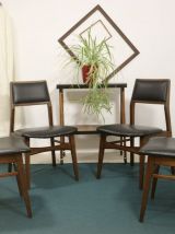 Set de 4 chaises de salle à manger Foster McDavid année 70. 