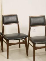 Set de 4 chaises de salle à manger Foster McDavid année 70. 