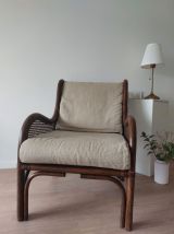 Fauteuil rotin et cannage 