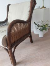 Fauteuil rotin et cannage 
