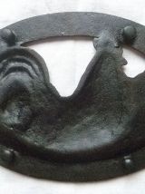 dessous de plat en fonte , vintage