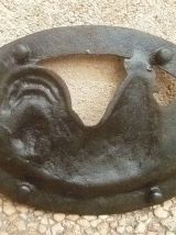 dessous de plat en fonte , vintage
