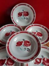 Assiettes creuses Fénal Badonviller 