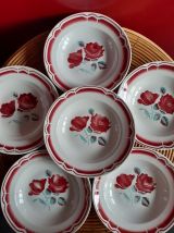 Assiettes creuses Fénal Badonviller 