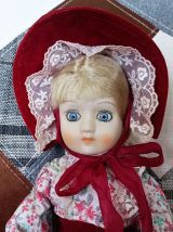 POUPPEE PORCELAINE anglaise doll costume farwest