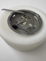 ANCIENNE APPLIQUE RONDE EN OPALINE VINTAGE 