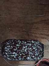 Boite à lunch/boite hermétique émaillée vintage