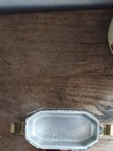 Boite à lunch/boite hermétique émaillée vintage