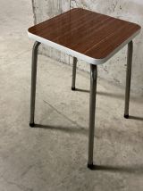 Tabouret en formica années 70