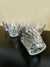 Lot de 6 verres Vereco diamant