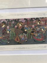 Cartes postales JAPON encadrées Geishas et Kabukis