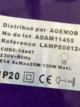 Lampadaire design Agemob vintage Eyeball année 70-80