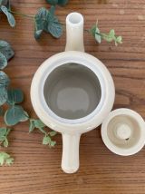 Théière individuelle en faïence