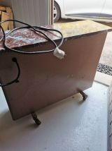 Radiateur d'appoint électrique à quartz,  dessus en marbre 