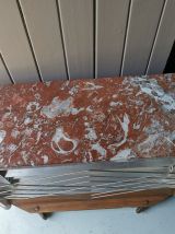 Radiateur d'appoint électrique à quartz,  dessus en marbre 