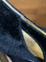 Escarpins velours Christian Lacroix