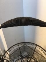 Serviteur ou porte fruits en métal anthracite