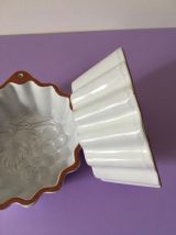 2 moules à gâteaux en céramique