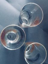 Verre gobelets vintage 