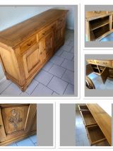 Salle à manger , salon très bon état en chêne massif