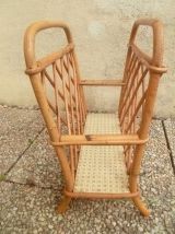 porte revue osier , vintage 