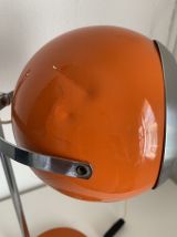 Grande lampe vintage 1960 eyeball carotte - 44 cm