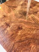 Tabouret vintage assise faux bois Formica