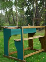 pupitre écolier double 