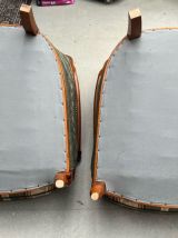 2 fauteuils Bergère style Louis XV