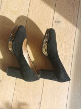 Chaussure à talon femme cuir