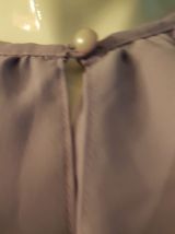 Chemisier parme à volant violet t40/42