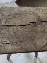 Tabouret en bois 